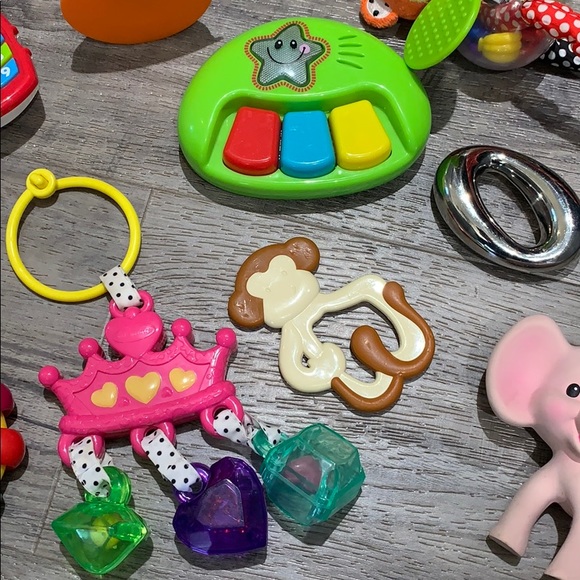 Infant Baby Toy, Rattles, Teethers, etc. Bundle - Picture 3 of 8